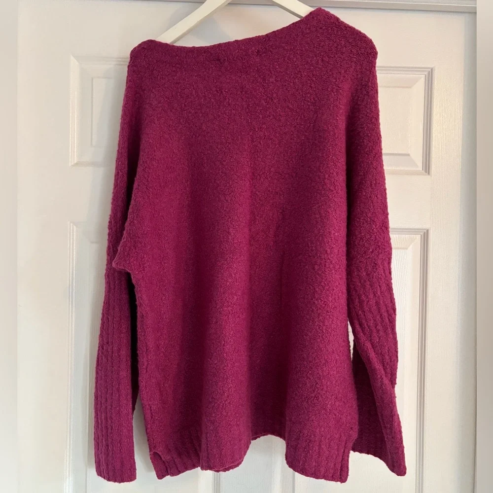 Anthropologie Sleeping On Snow Merino Wool Blend Sweater XL - Picture 6 of 6